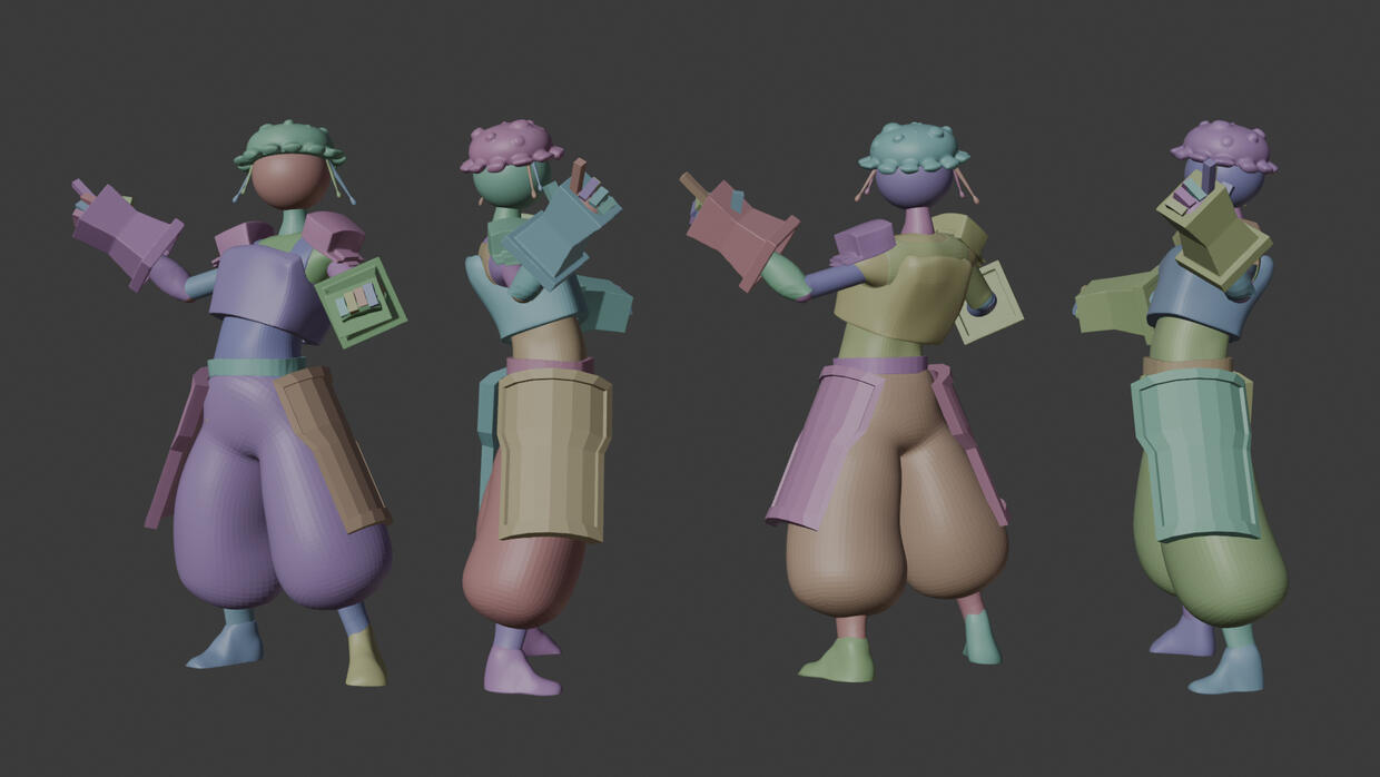 Stylized Character (Blocking) · 2026
